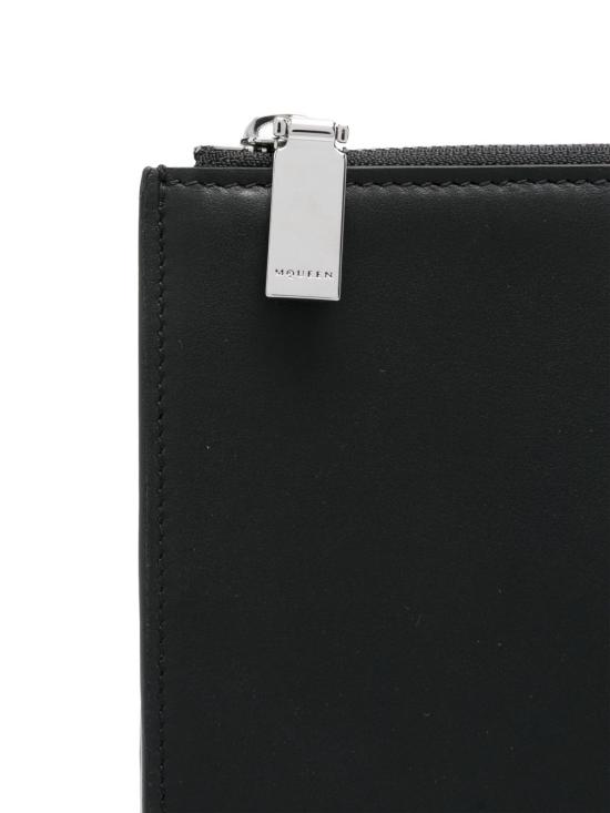 25FW 알렉산더 맥퀸 클러치/파우치 836148 1AAU61080 Black - ALEXANDER MCQUEEN