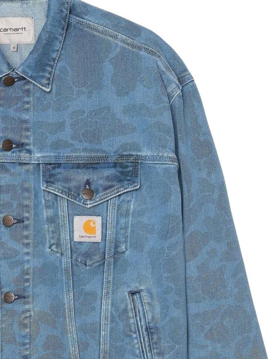 25FW 칼하트 WIP 데님 자켓 I033766 2I235 Blue - CARHARTT WIP