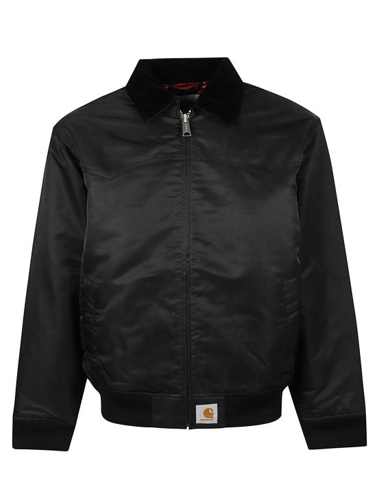 25FW 칼하트 WIP 산타페 알룸니 봄버 자켓 I035147 31YXX Black