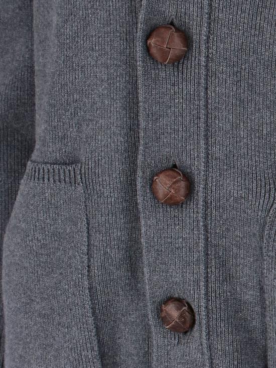 25FW 골든구스 코튼 버튼 가디건 GWP00950 P00066260304 Grigio - GOLDEN GOOSE