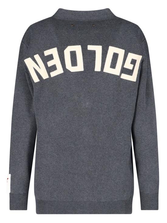 25FW 골든구스 코튼 버튼 가디건 GWP00950 P00066260304 Grigio - GOLDEN GOOSE