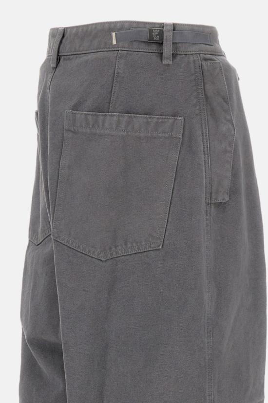 25FW 우영미 데님 W253PT25984G Grey - WOOYOUNGMI