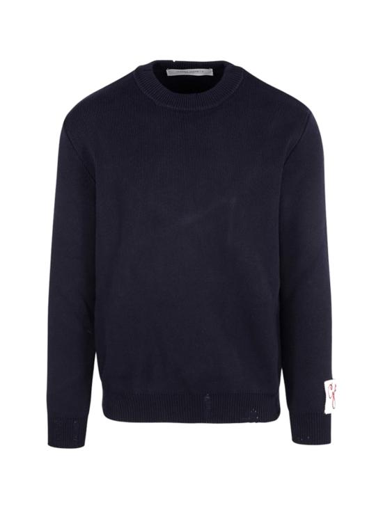 25FW 골든구스 긴팔 티셔츠 GMP00839 P00066250486 Blue