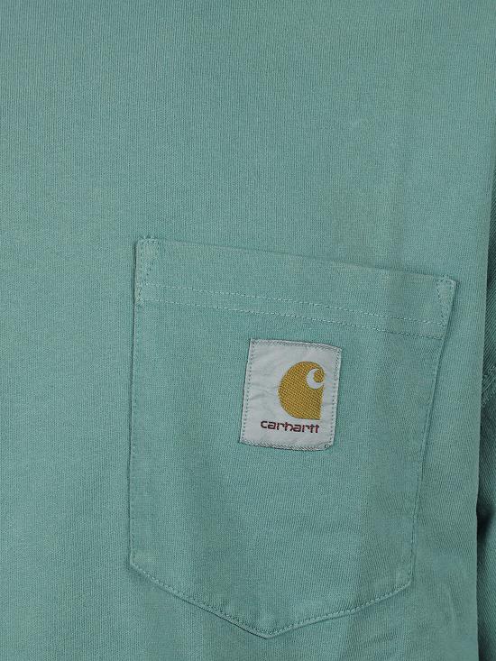 25FW 칼하트 WIP 반팔 티셔츠 I035140 2ZU5F Green - CARHARTT WIP
