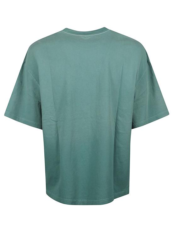 25FW 칼하트 WIP 반팔 티셔츠 I035140 2ZU5F Green - CARHARTT WIP