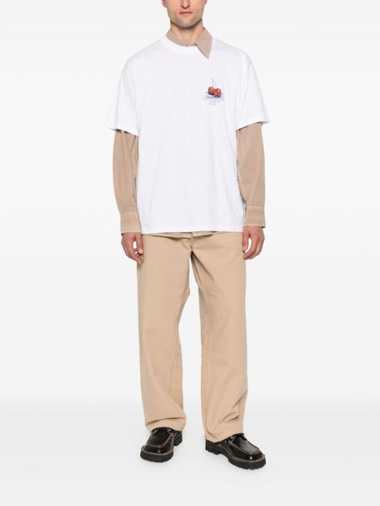 25FW 칼하트 WIP 반팔 티셔츠 I035208 02XX White - CARHARTT WIP