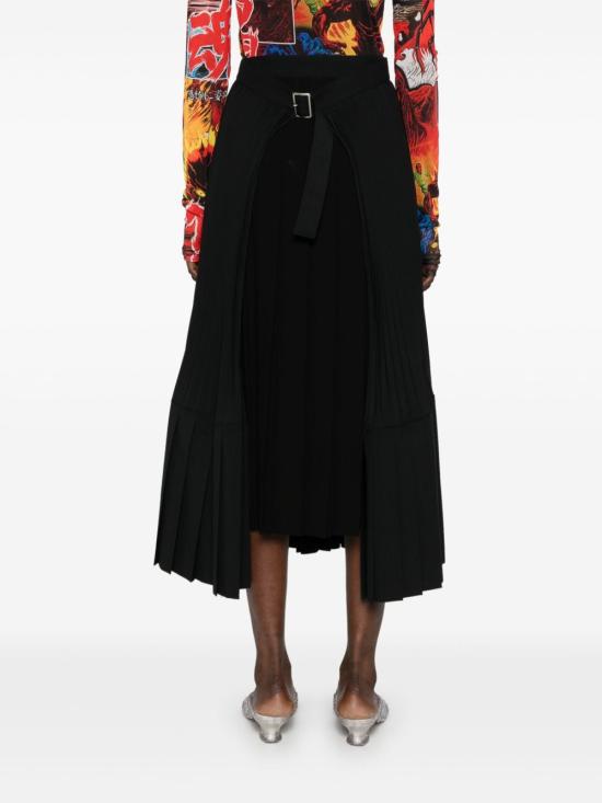 25SS 와타나베 준야 미디 스커트 JOS015051 1BLACKXBLACK Black - JUNYA WATANABE