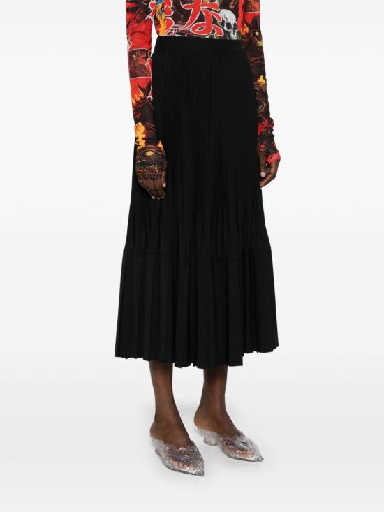 25SS 와타나베 준야 미디 스커트 JOS015051 1BLACKXBLACK Black - JUNYA WATANABE