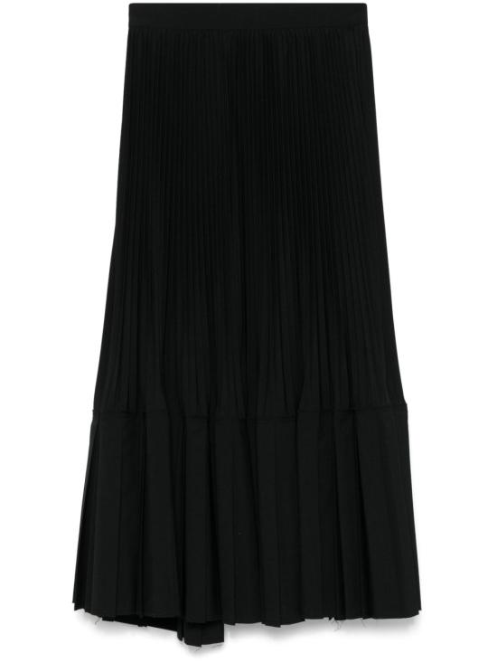 25SS 와타나베 준야 미디 스커트 JOS015051 1BLACKXBLACK Black