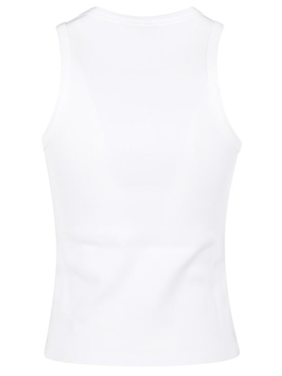 25FW 지방시 민소매 티셔츠 BW70FPP75N 100 White - GIVENCHY