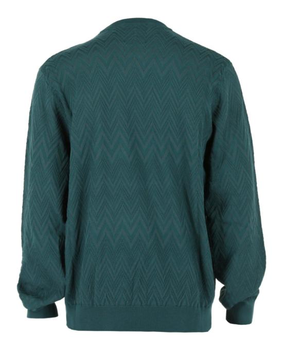  엠 미쏘니 스웨터 S23UN0A BK043O S614U 92040 XL Green - M MISSONI
