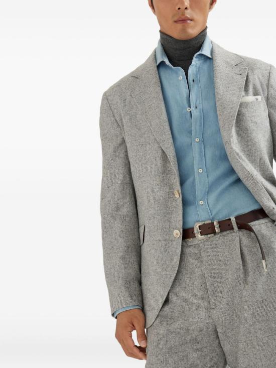 25FW 브루넬로 쿠치넬리 수트 자켓 MA4797BTD C151 Grey - BRUNELLO CUCINELLI