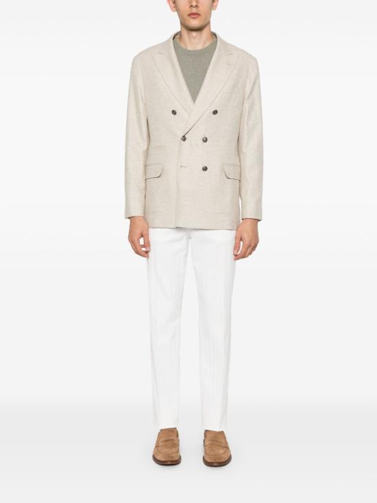 25FW 브루넬로 쿠치넬리 스웨터 M2200100 CNZ43 Green - BRUNELLO CUCINELLI