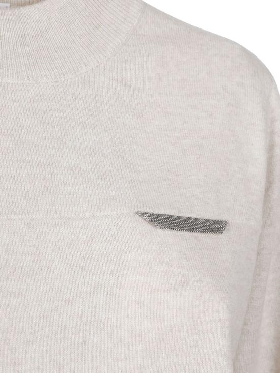 25FW 브루넬로 쿠치넬리 스웨터 M12212604 C9276 Grey - BRUNELLO CUCINELLI