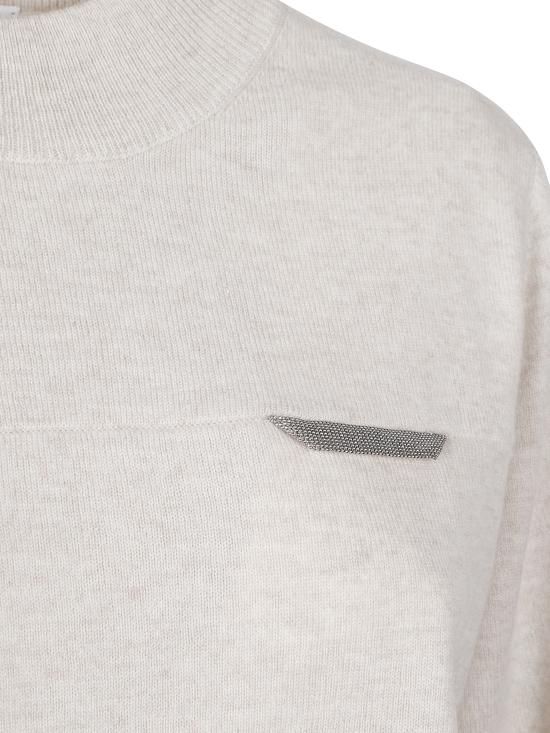 25FW 브루넬로 쿠치넬리 스웨터 M12212604 C9276 Grey - BRUNELLO CUCINELLI