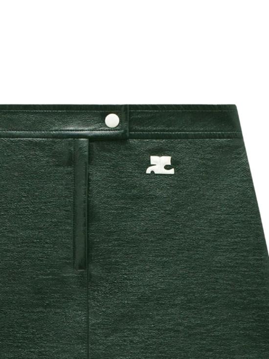 25FW 쿠레쥬 미디 스커트 PERCJU001 VY00148081 Green - COURREGES