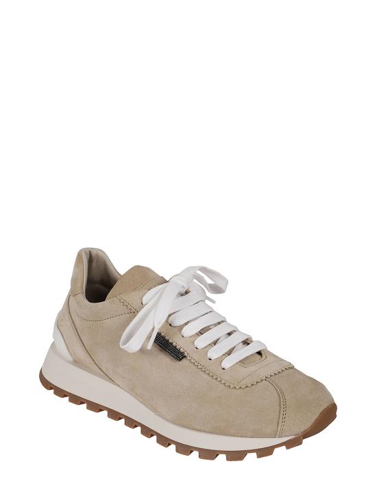 25FW 브루넬로 쿠치넬리 스니커즈 MZSFG2110 C4180 Beige - BRUNELLO CUCINELLI