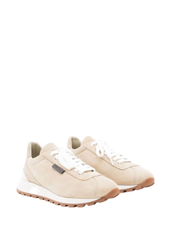 25FW 브루넬로 쿠치넬리 스니커즈 MZSFG2110 C4180 Beige - BRUNELLO CUCINELLI