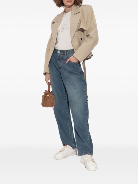 25FW 골든구스 반팔 티셔츠 GWP02322 P00211611616 White - GOLDEN GOOSE