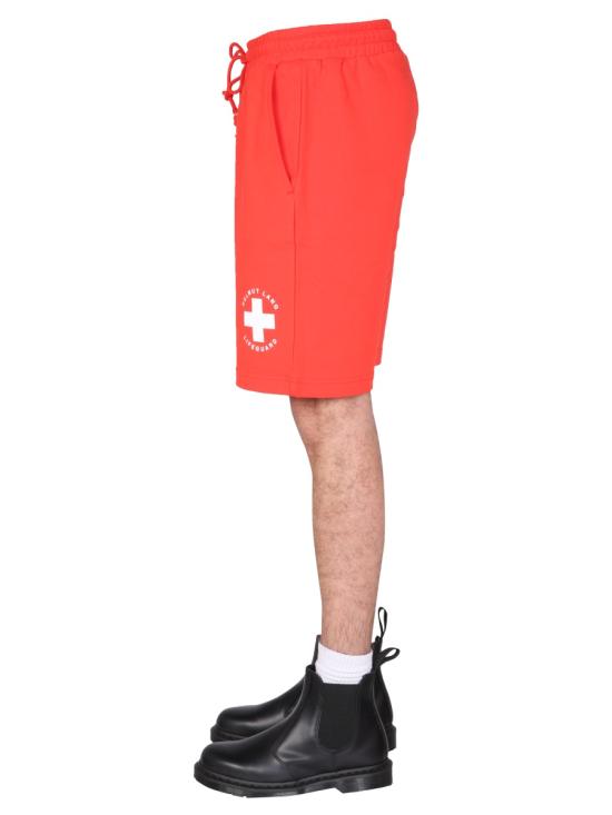  헬무트랭 숏팬츠 M01HM207 Q69 RED - HELMUT LANG