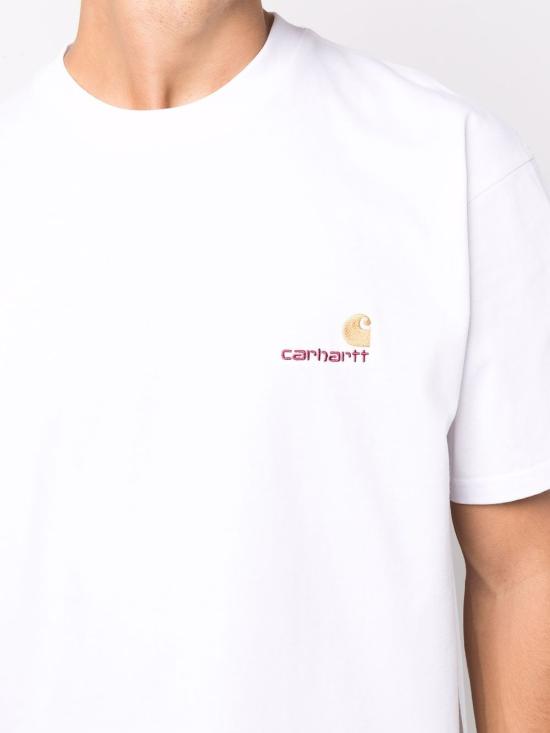 25FW 칼하트 WIP 반팔 티셔츠 I029956 02XX White - CARHARTT WIP