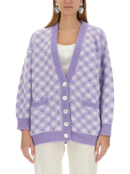  알레산드라리치 가디건 FAB3235 K38371630 Purple