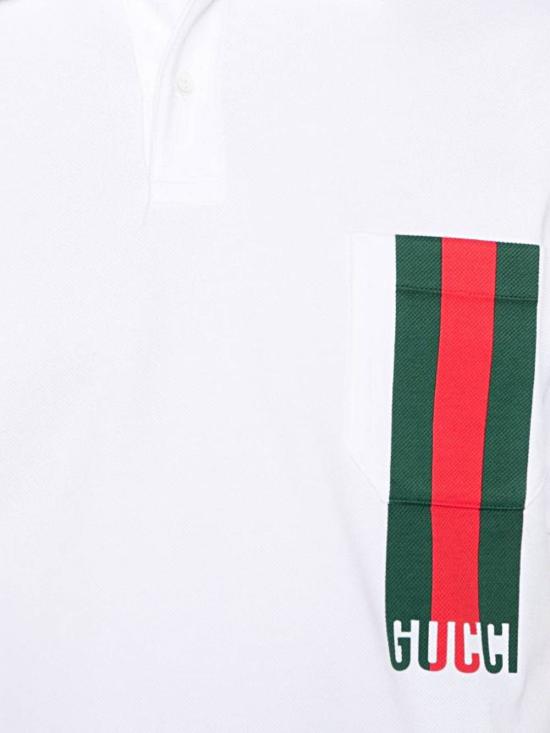 25SS 구찌 폴로 티셔츠 784422 XJG179074 White mc - GUCCI