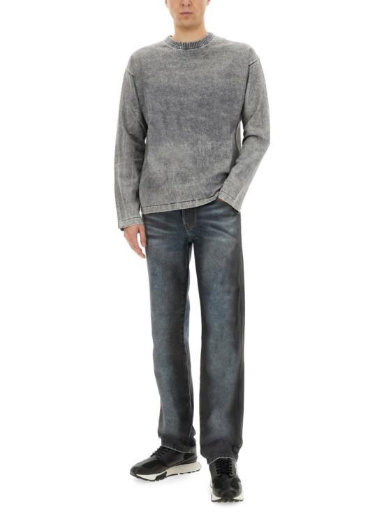 25SS 디젤 긴팔 티셔츠 A19226 0AFBU9DW Grey - DIESEL