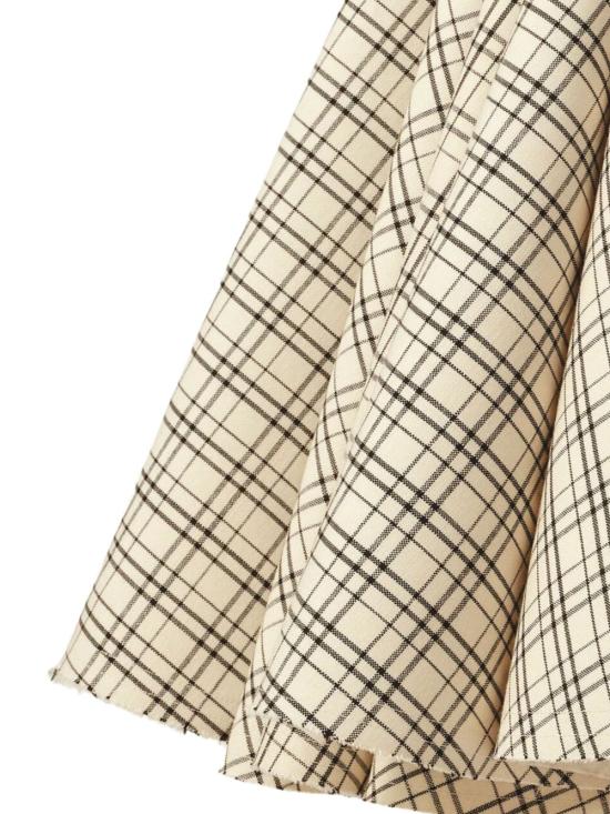 25SS 아미 미디 스커트 FSK229 WV00741360 Beige - AMI