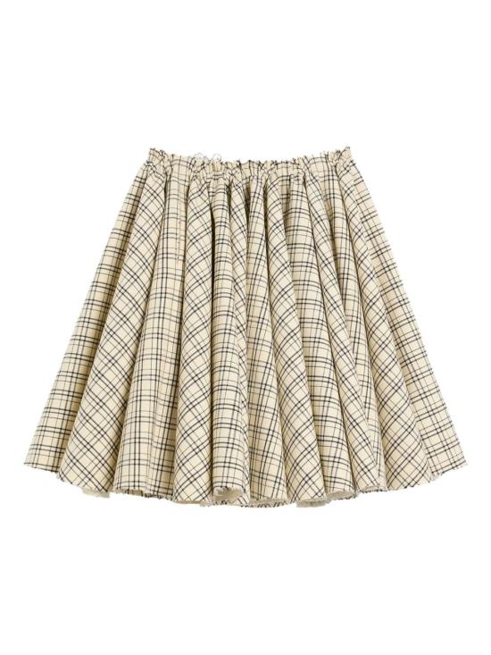 25SS 아미 미디 스커트 FSK229 WV00741360 Beige - AMI