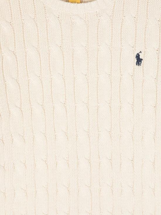 25FW [키즈] 폴로 랄프로렌 캐시미어 니트 323702674 068 White - POLO RALPH LAUREN