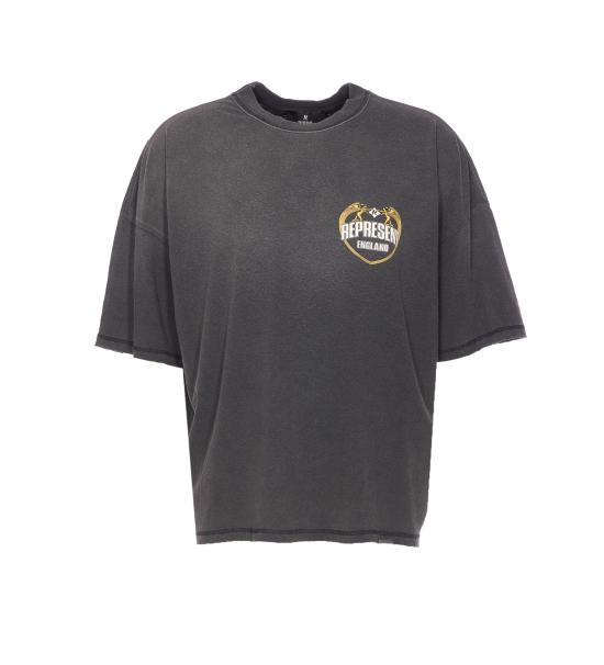 25FW 리프레젠트 반팔 티셔츠 MLM100171 04 Grey