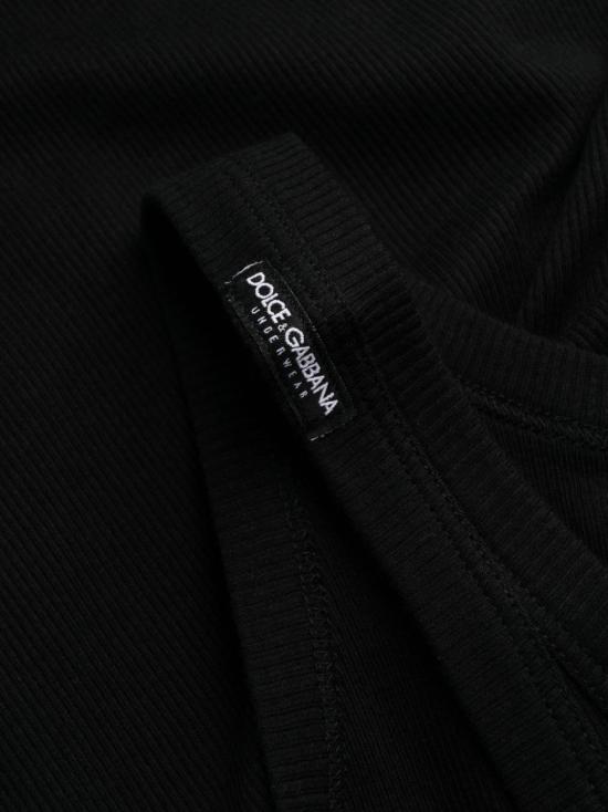 25SS 돌체앤가바나 민소매 티셔츠 M8C19J ONN96N0000 Black - DOLCE & GABBANA