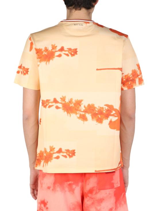  폴 스미스 반팔 티셔츠 M1R 919T HP3256 16 ORANGE - PAUL SMITH