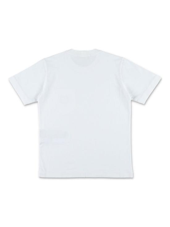 25SS [키즈] 스톤 아일랜드 티셔츠 2100004 S0047V0001 White - STONE ISLAND