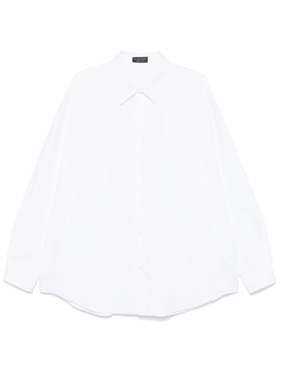 25SS 발렌시아가 긴팔 셔츠 814008 TNM609000 White