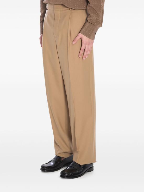 25SS 생로랑 스트레이트 팬츠 821899 Y405W7557 BEIGE - SAINT LAURENT
