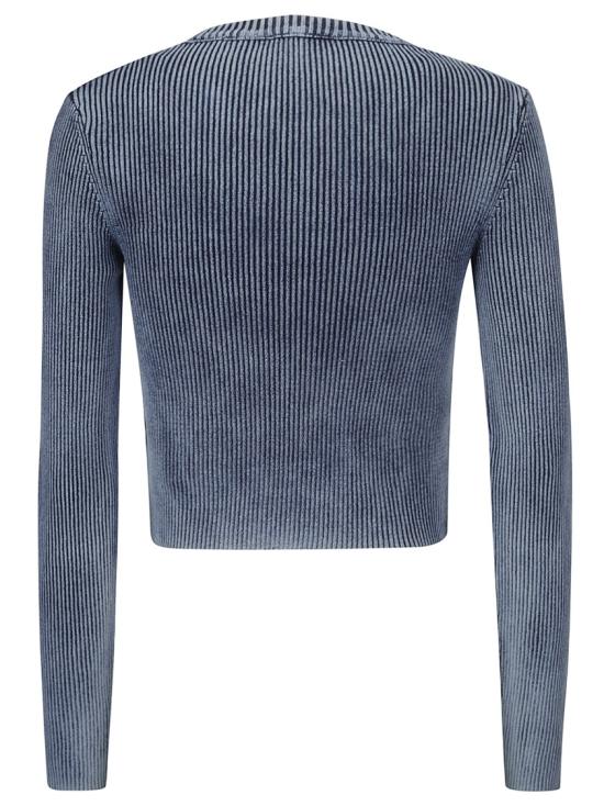 24FW 디젤 긴팔 티셔츠 A148100ANAH Blue - DIESEL