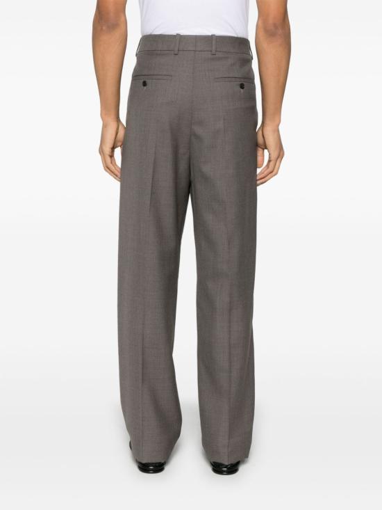 25SS 생로랑 스트레이트 팬츠 821899 Y2J022104 GREY - SAINT LAURENT