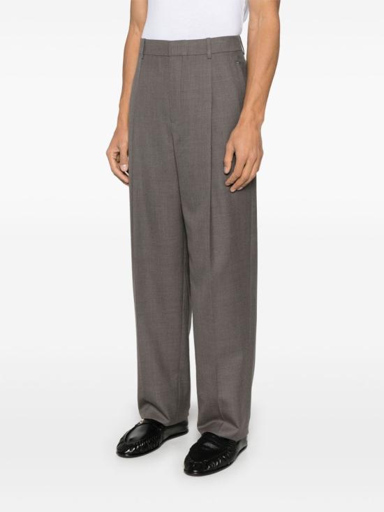 25SS 생로랑 스트레이트 팬츠 821899 Y2J022104 GREY - SAINT LAURENT