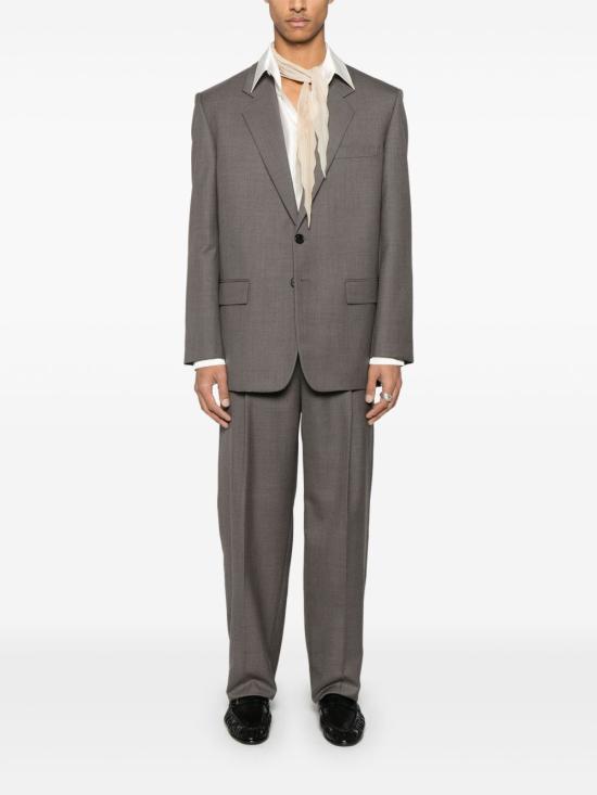 25SS 생로랑 스트레이트 팬츠 821899 Y2J022104 GREY - SAINT LAURENT