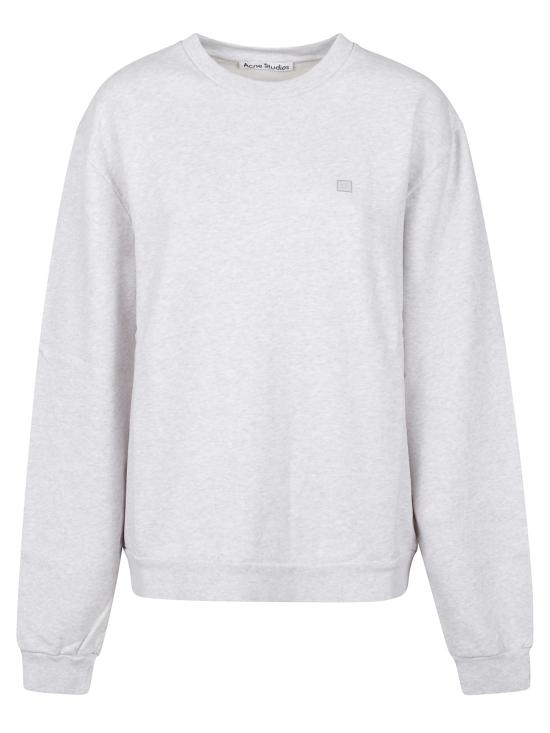 25FW 아크네 스튜디오 크루넥 플리스 스웨터 CI0186 SWEA00019692H Grey