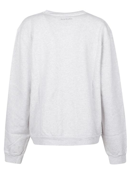 25FW 아크네 스튜디오 크루넥 플리스 스웨터 CI0186 SWEA00019692H Grey - ACNE STUDIOS