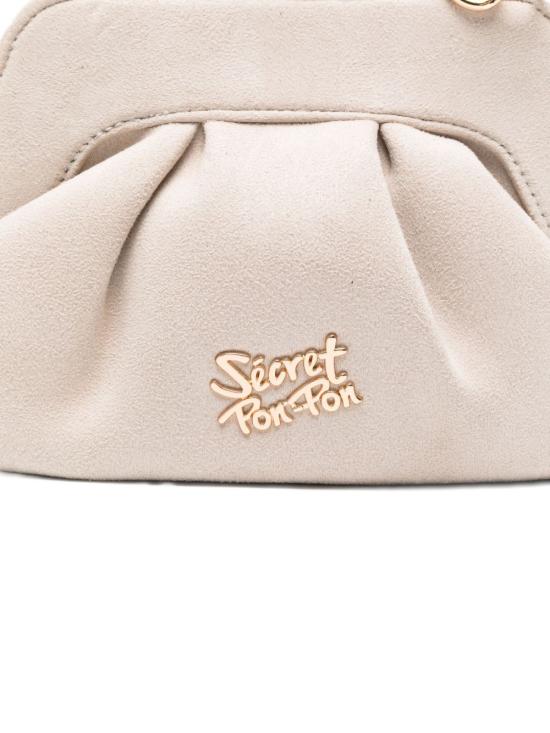 25FW 시크릿 폰 폰 숄더백 MARGARETSUEDECLUTCHS CREAM White - SECRET PON PON