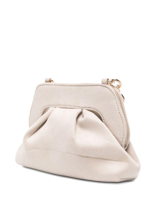 25FW 시크릿 폰 폰 숄더백 MARGARETSUEDECLUTCHS CREAM White - SECRET PON PON