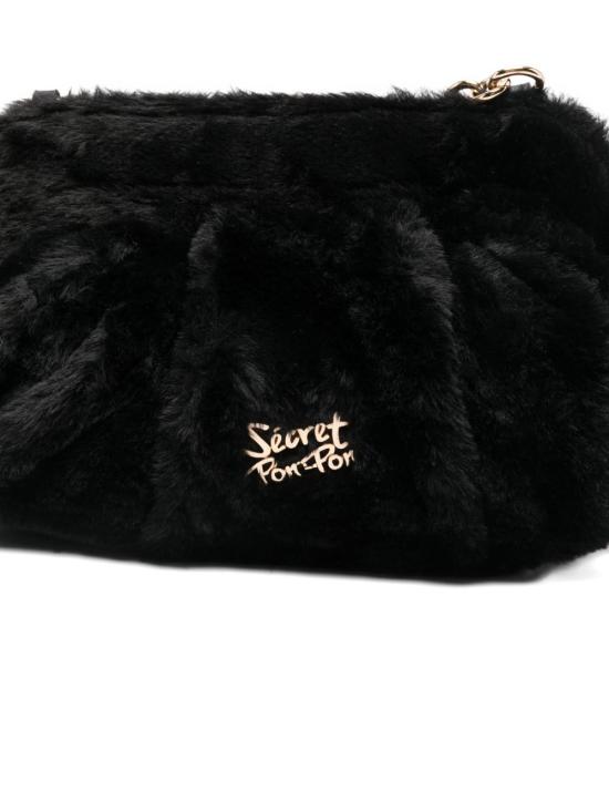 25FW 시크릿 폰 폰 숄더백 MARGARETFURCLUTCHM BLACK Black - SECRET PON PON