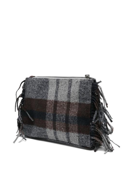 25FW 시크릿 폰 폰 클러치/파우치 ISABELLACLUTCH BLACK Grey - SECRET PON PON