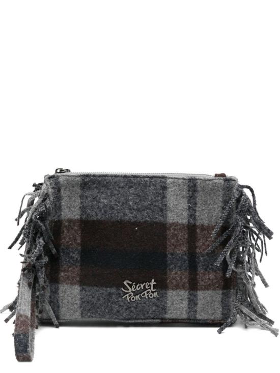 25FW 시크릿 폰 폰 클러치/파우치 ISABELLACLUTCH BLACK Grey