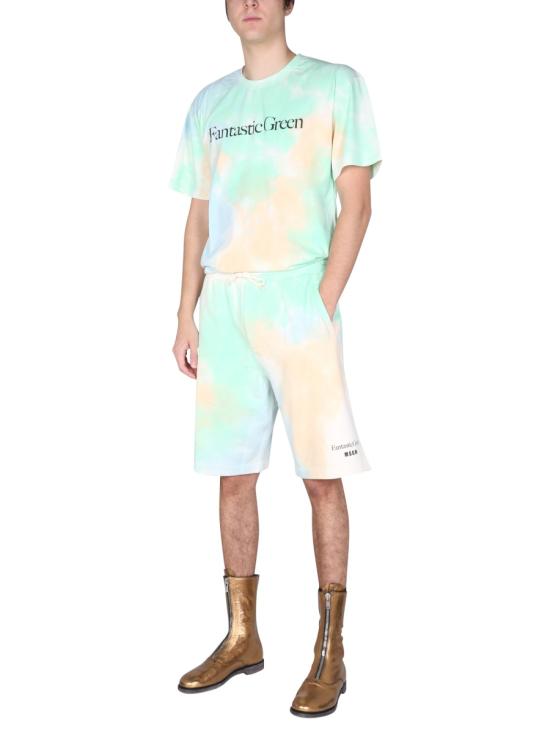  엠에스지엠 반팔 티셔츠 3240MM198 22728803 MULTICOLOUR - MSGM