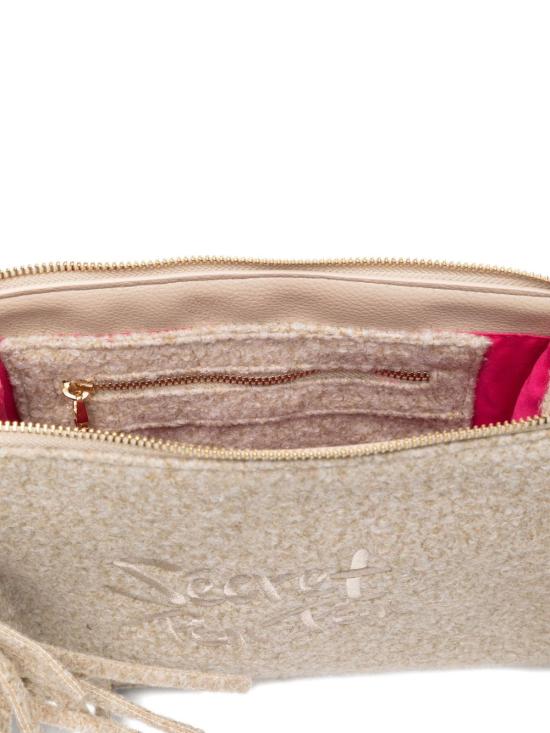 25FW 시크릿 폰 폰 클러치/파우치 JACQUELINECLUTCH CREAM White - SECRET PON PON